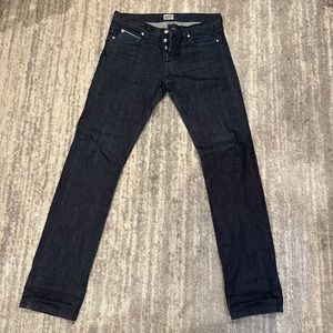 Naked & Famous “Skinny Guy” Indigo Broken Twill Selvedge - Tag Size 34